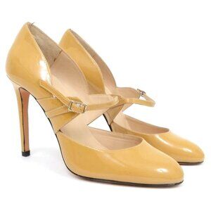 Charles David Made in Spain Leather Mary Jane Cocktail Heels PUmp Women's 8.5